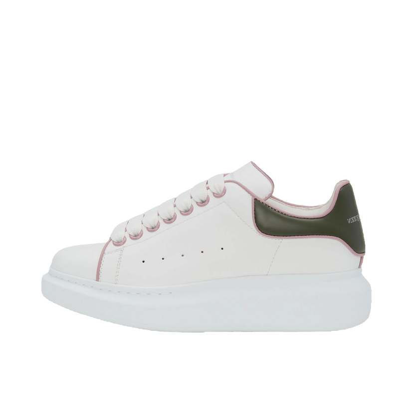 Tenisice i cipele Alexander McQueen Oversized White Military Green Bijela | 733003WHJE58873