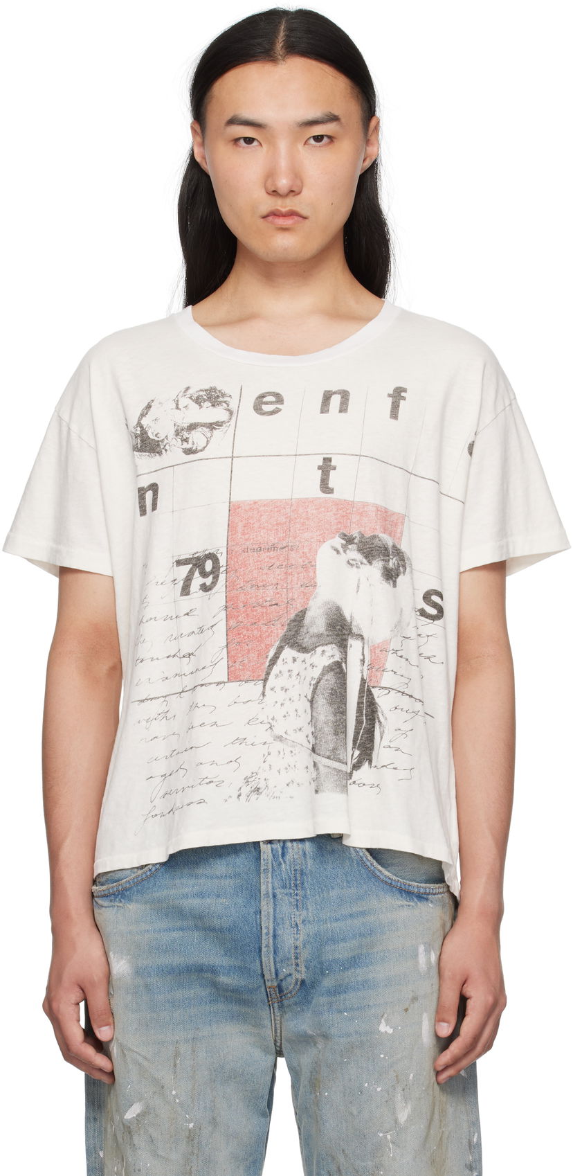 Majica kratkih rukava Enfants Riches Déprimés Enfants Riches Déprimés Pharmacist's Daughter Graphic T-Shirt Bijela | 010-817