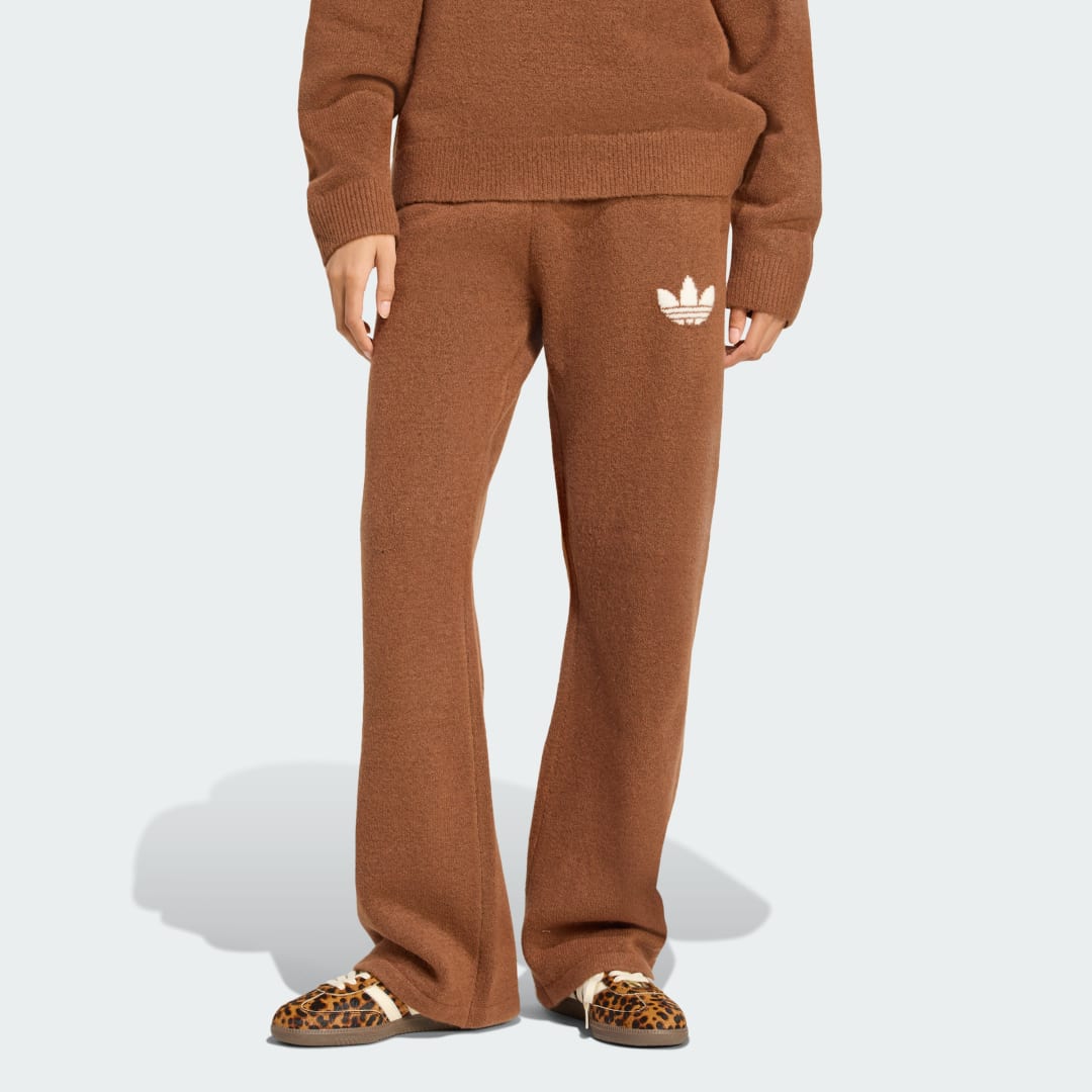 Hlače adidas Originals adidas Originals Athletic Dept Knitted Pants Smeđa | KF2535, 0