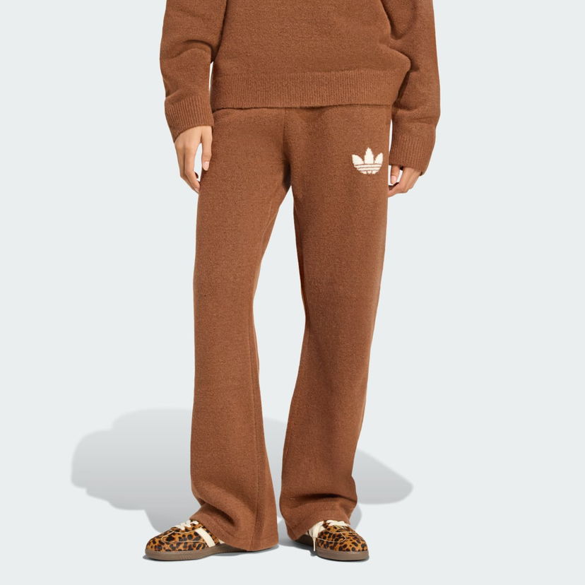 Hlače adidas Originals adidas Originals Athletic Dept Knitted Pants Smeđa | KF2535