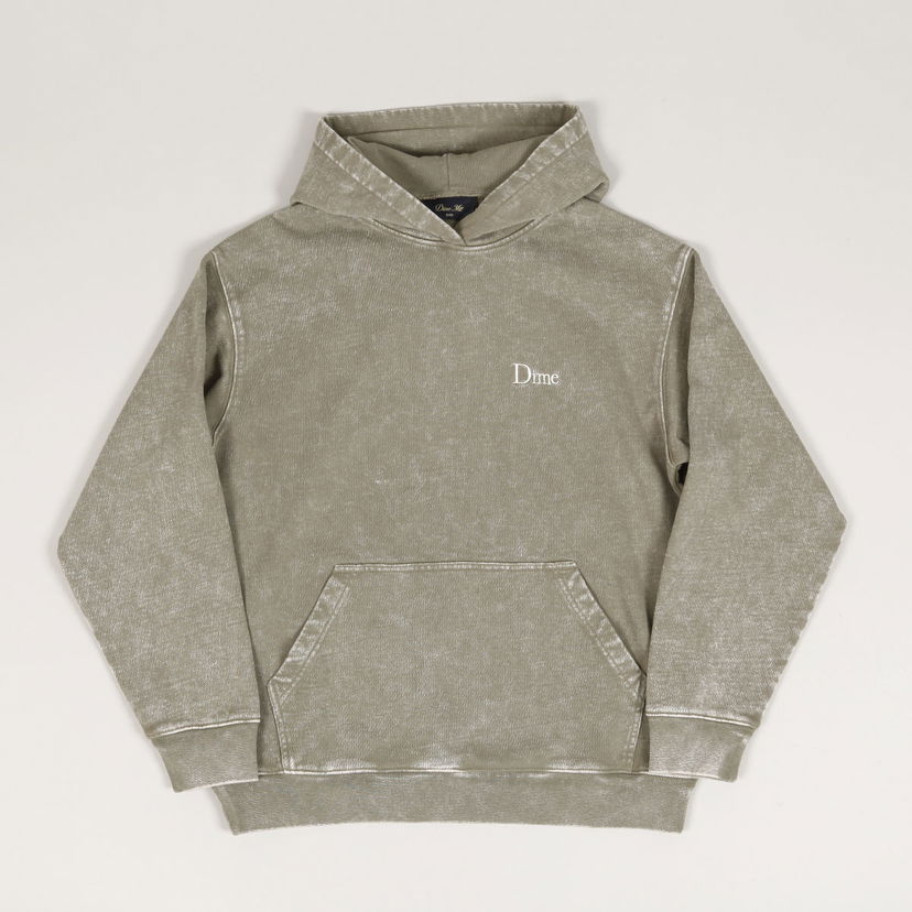 Dukserice Dime Dime Classic French Hoodie Zelena | DIME2SP2532CEM