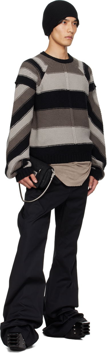 Džemper Rick Owens Rick Owens Concordians Pitti Striped Sweater Višebojno | RU02E1682 KWV, 3