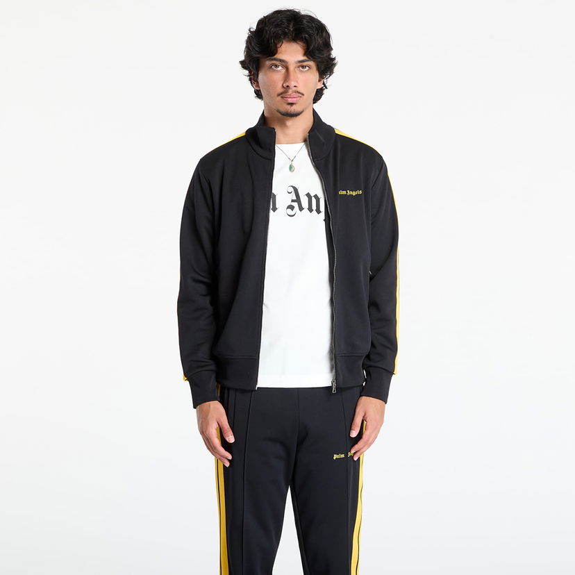 Jakna Palm Angels Palm Angels Classic Logo Color Track Jacket Crna | PMBD058F25FAB0011018