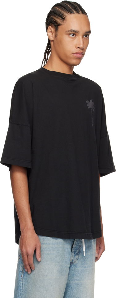 Majica kratkih rukava Palm Angels Palm Angels Palms Over T-Shirt Crna | PMAA002S25JER0041313, 1