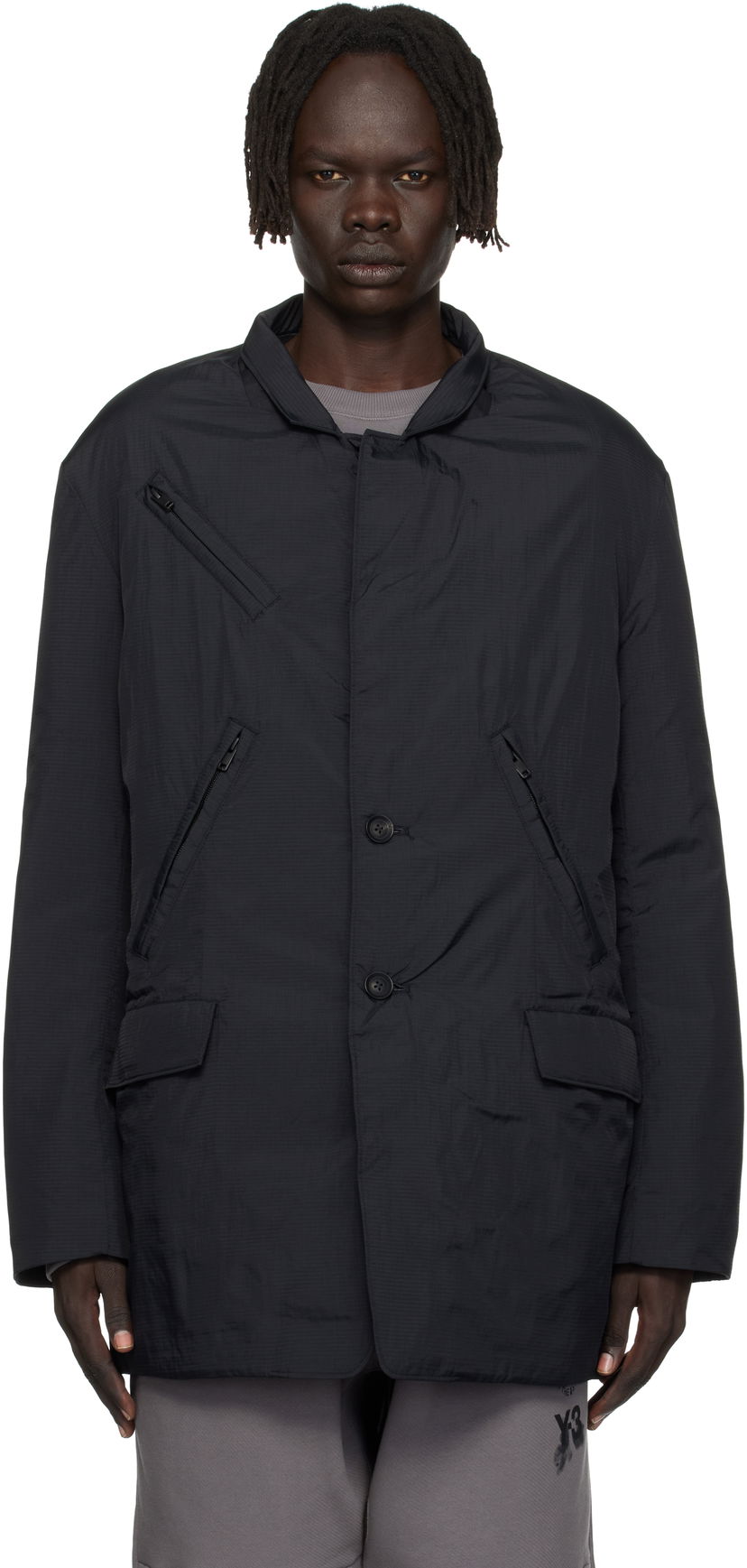 Pernata jakna Y-3 Y-3 Padded Jacket Crna | KB0044