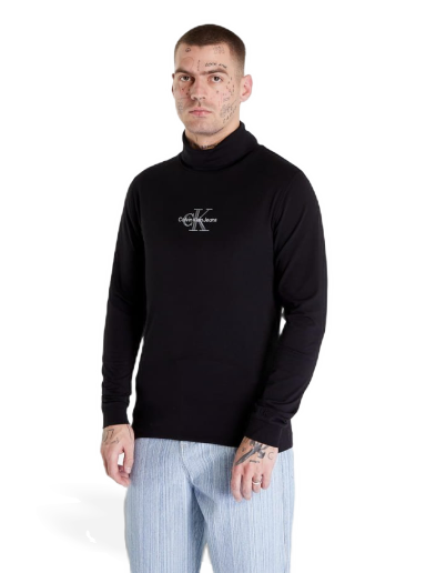Džemper CALVIN KLEIN Monologo Roll Neck Crna | J30J321701 BEH