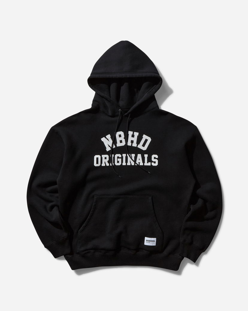 Dukserice Neighborhood NBHD Originals Hoodie Crna | 242UWNH-CSM02 BK