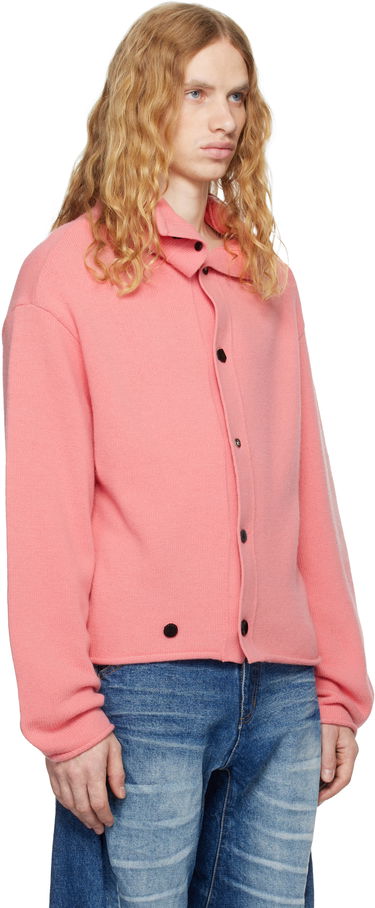 Džemper ADER ERROR Mock Neck Button Cardigan Ružičasta | BN01FWKT0703PK, 1
