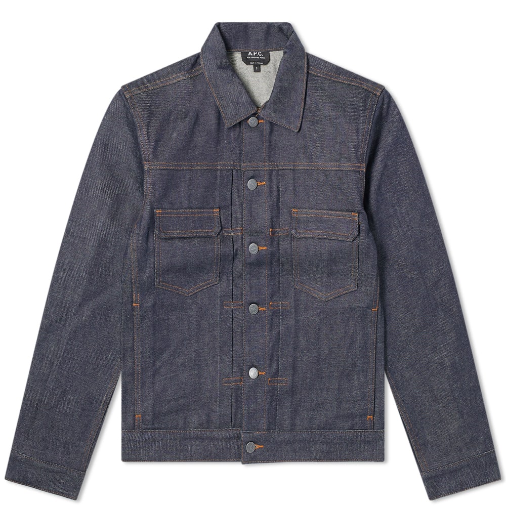 Jakna A.P.C. A.P.C. Work Jean Jacket Plava | CODBS-H02191-IAI, 0