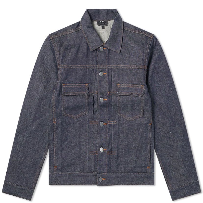 Jakna A.P.C. A.P.C. Work Jean Jacket Plava | CODBS-H02191-IAI