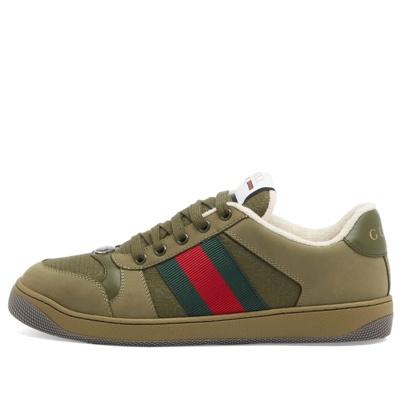 Tenisice i cipele Gucci Screener Cotton Ripstop Sneaker Zelena | 576223-FAD94-3243