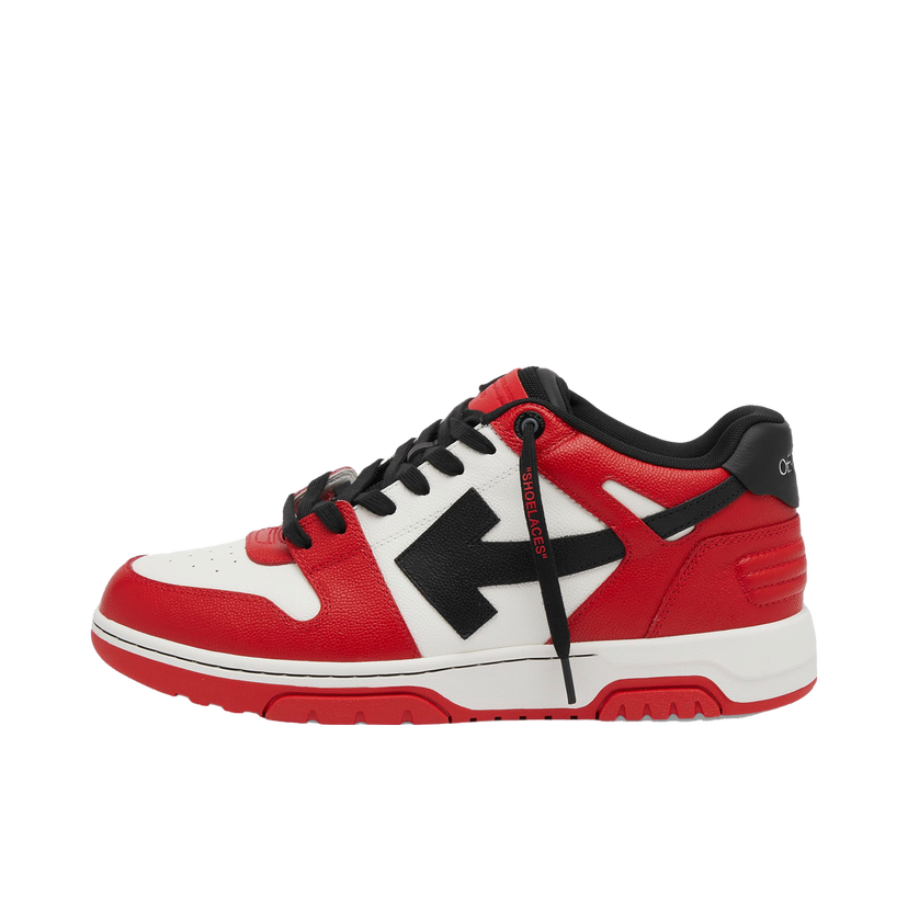 Tenisice i cipele Off-White Out Of Office Leather Sneaker Crvena | OMIA189F24LEA00D2510