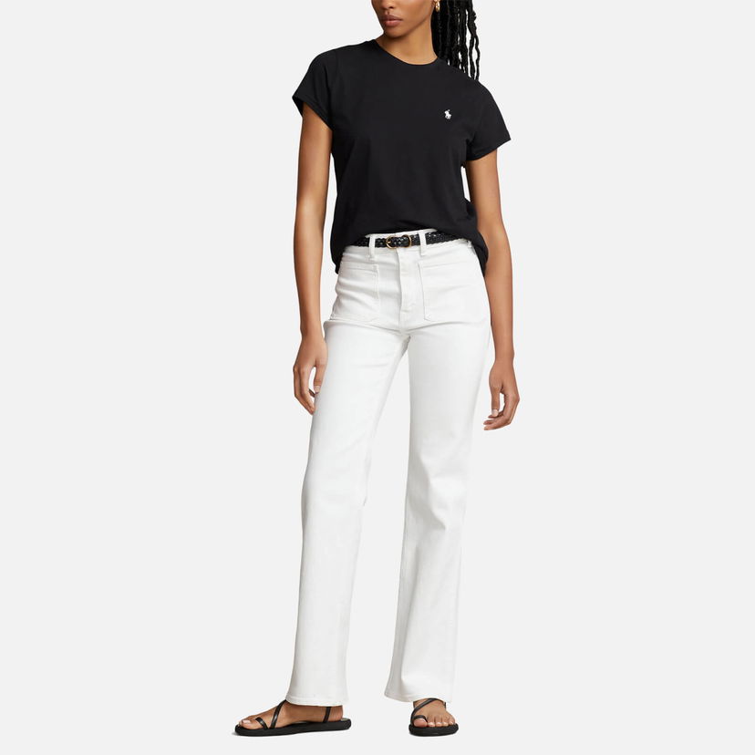 Majica kratkih rukava Polo by Ralph Lauren Polo Ralph Lauren Rundhals- Crna | 211898698007