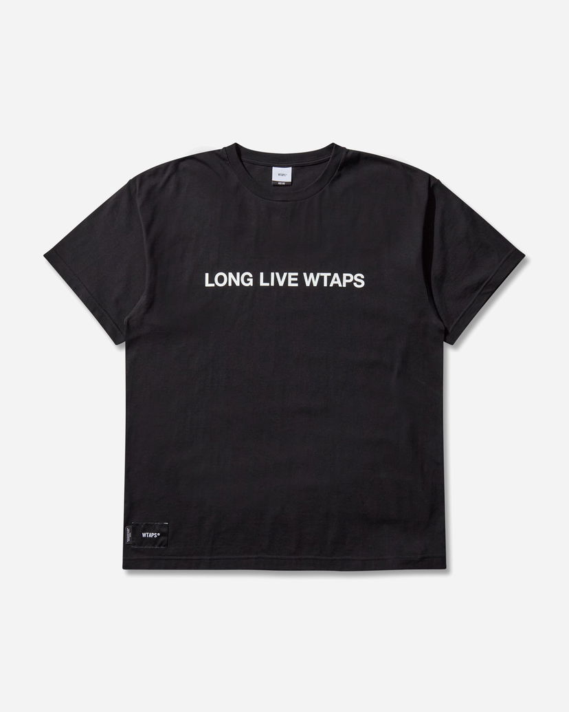 Majica kratkih rukava WTAPS LLW T-Shirt Crna | 251ATDT-STM02S BLACK
