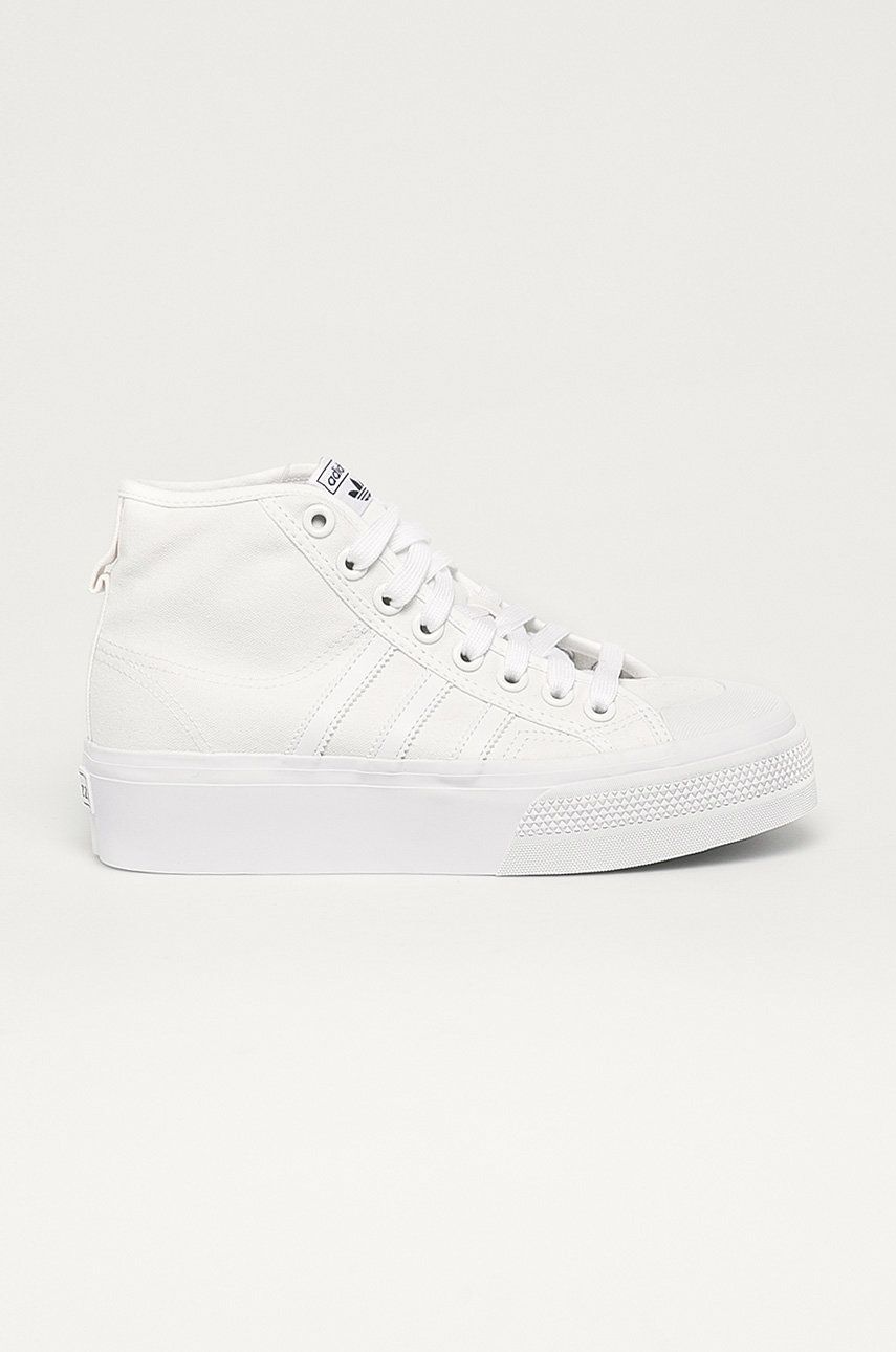 Tenisice i cipele adidas Originals Nizza Platform Mid Bijela | FY2782, 0