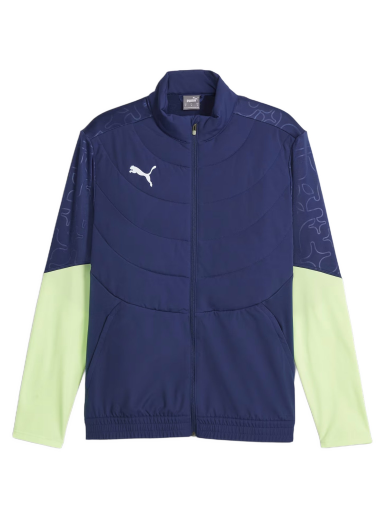 Jakna Puma Individual Winterized Football Jacket Tamnoplava | 658509-01