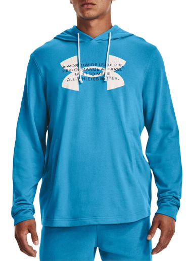 Dukserice Under Armour Hoodie Rival Terry Logo Plava | 1373382-419