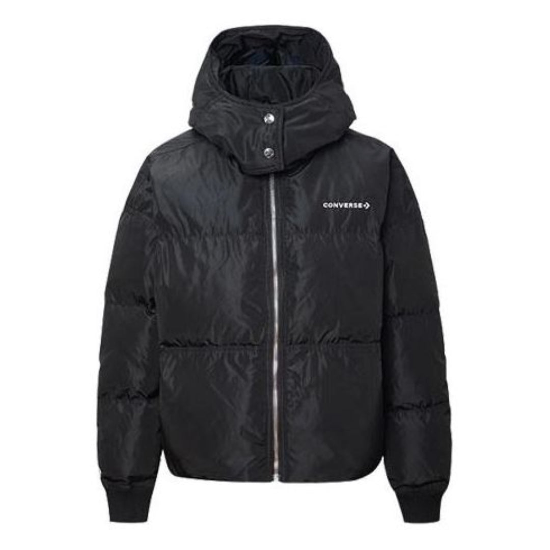 Pernata jakna Converse Oversized Puffer Jacket Crna | 10019787-A01, 0