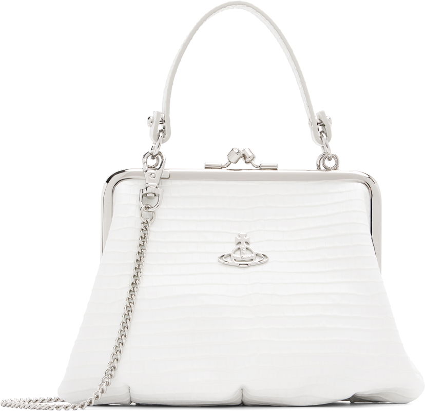Ručna torbica Vivienne Westwood Vivienne Westwood Granny Frame Bag Bijela | 4B010006W-L00C0-