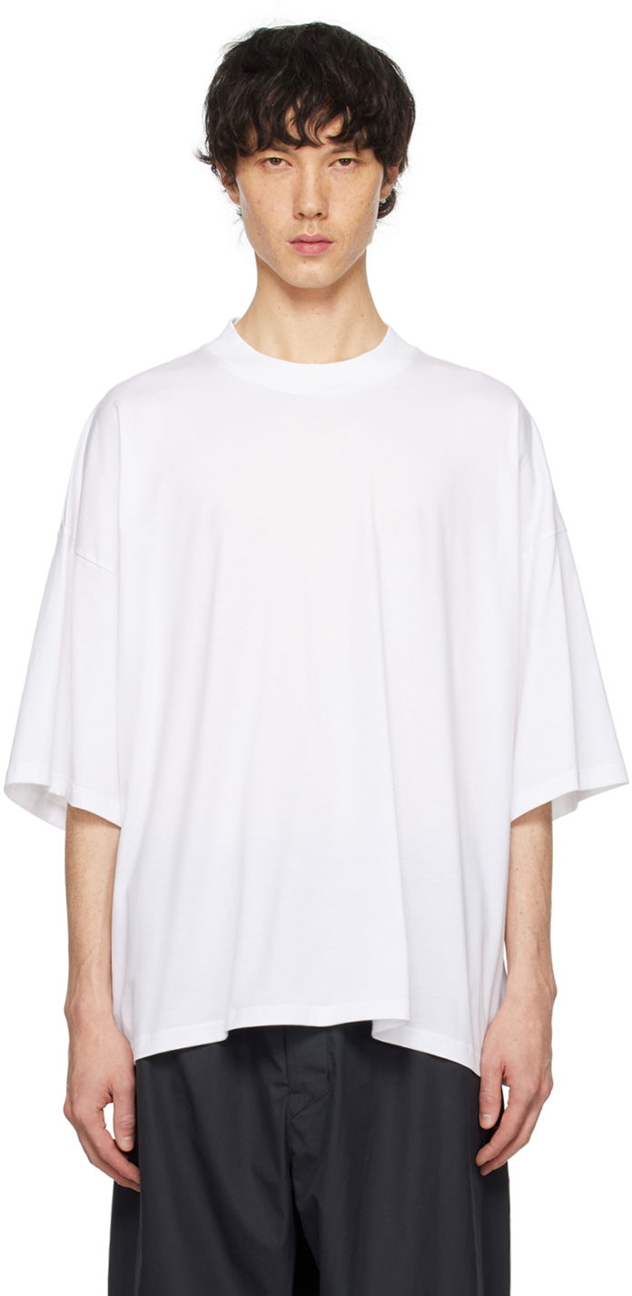 Majica kratkih rukava Studio Nicholson Studio Nicholson Piu T-Shirt Bijela | PIU SNM-088