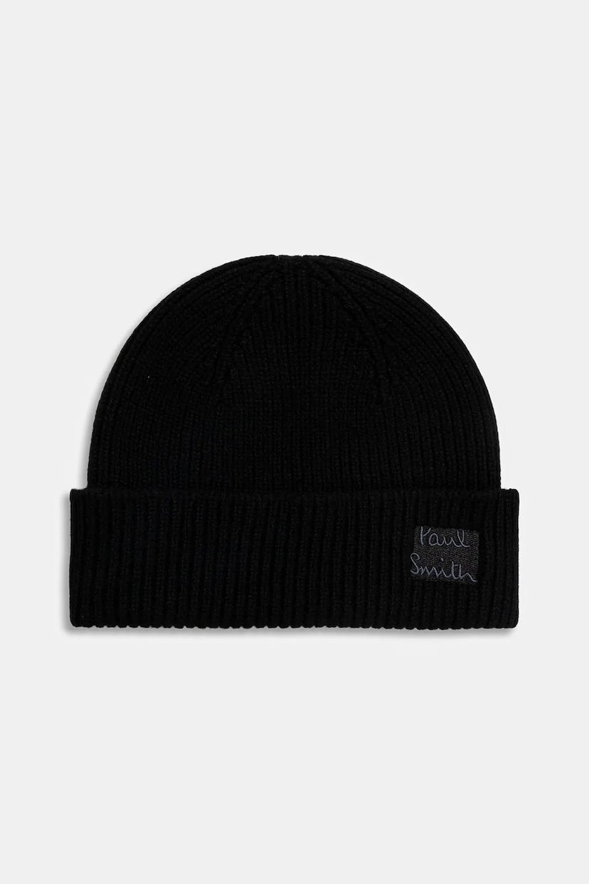 Kapica Paul Smith Paul Smith Wool Fisherman Beanie Crna | M1A.383MK.T719