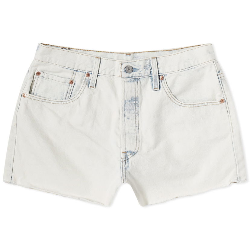 Kratke hlače Levi's Vintage Clothing 501® Original Shorts, Size 24" Bijela | 56327-0403