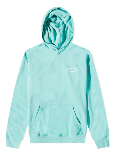 Dukserice Sporty & Rich Wellness Studio Hoodie Tirkiz | HO831PA