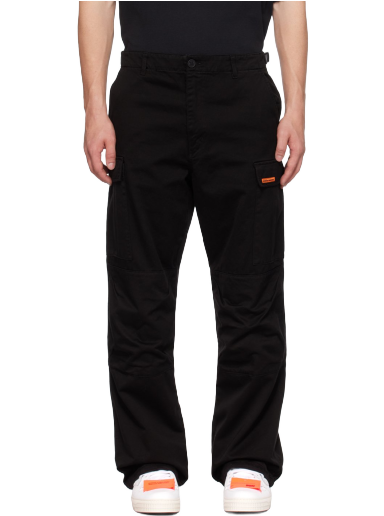 Cargo hlače HERON PRESTON Vintage Wash Cargo Pants Crna | HMCF012F23FAB0031000