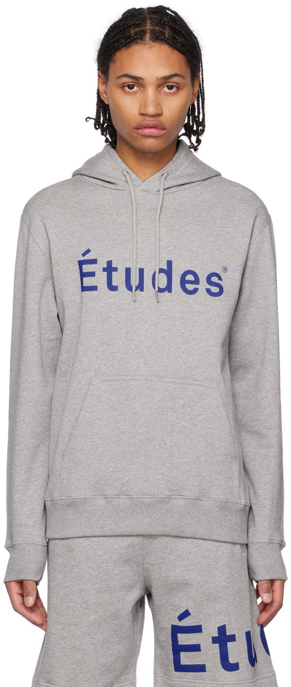 Dukserice Études Klein Hoodie Siva | C00ME250A02282