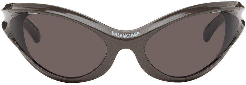 Sunčane naočale Balenciaga Dynamo Round Sunglasses Siva | BB0317S-003