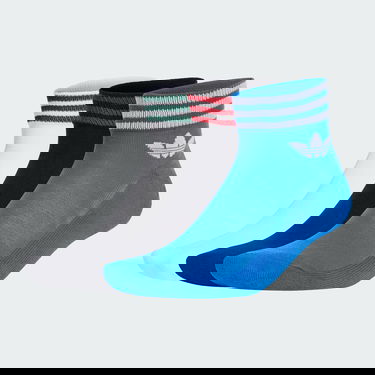 Čarape adidas Performance Trefoil Ankle Socks (3 Pairs) Plava | JI9487, 1