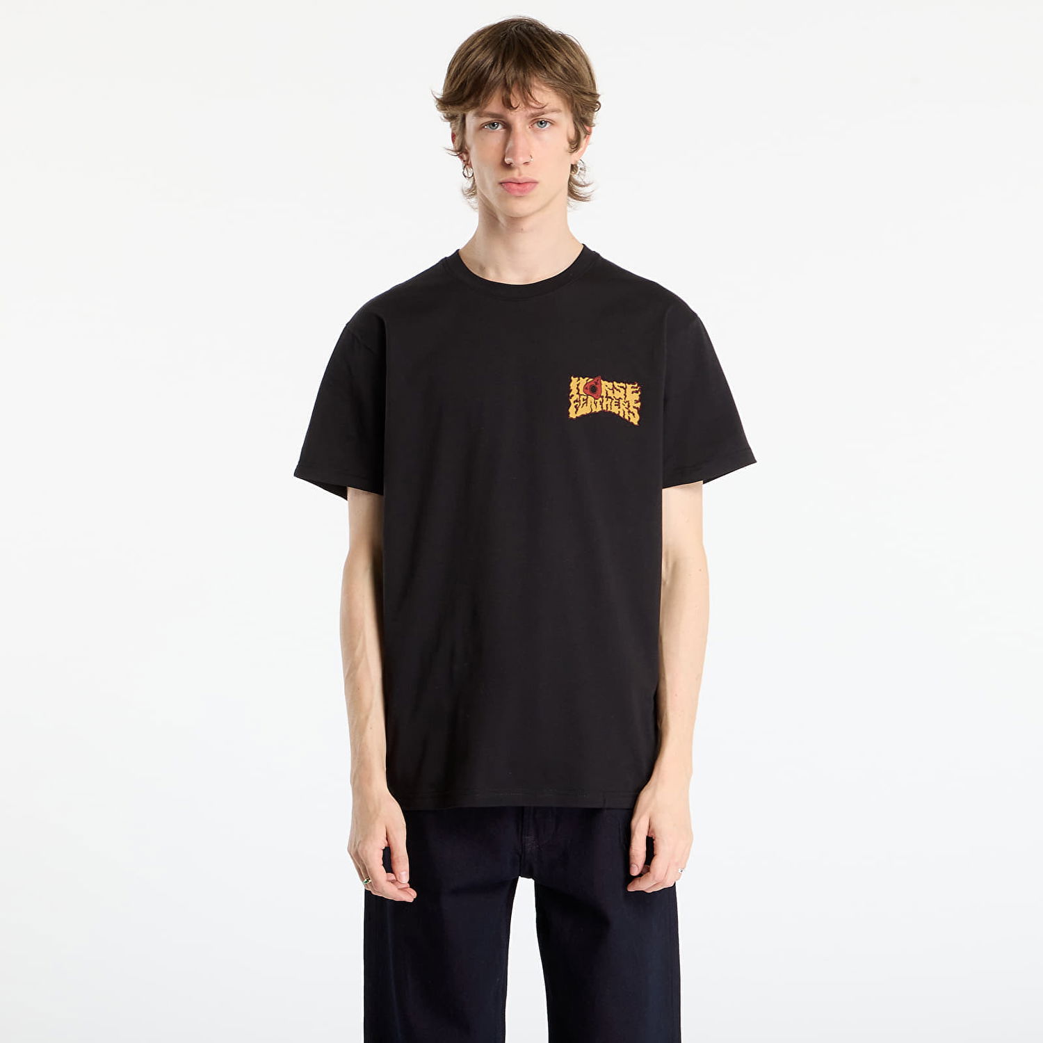 Majica kratkih rukava Horsefeathers T-Shirt Fortune Teller Crna | SM1391B, 0