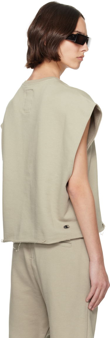 Majica bez rukava Rick Owens Rick Owens Champion Edition Micro Tatlin Tank Top Bež | CW01E1666 CHFE, 2