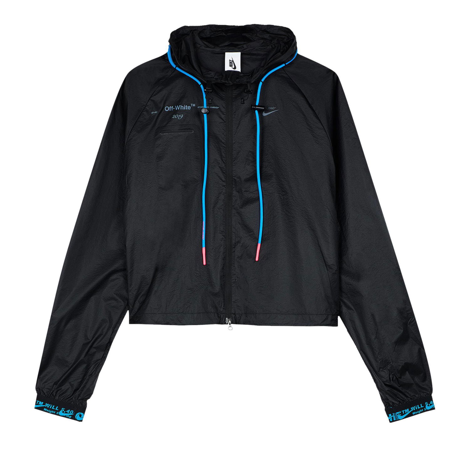 Vjetrovka Nike Off-White x Jacket Crna | BV8039 010, 1