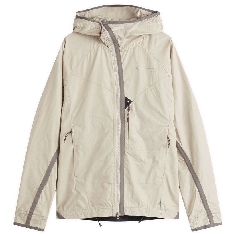 Vjetrovka Klättermusen Ansur Hooded Wind Jacket Bež | 10653M11-886