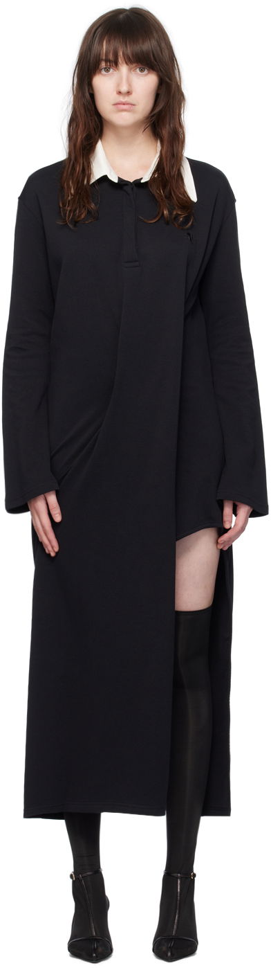 Haljina Courrèges Courrèges Twist Maxi Dress Crna | 224JRO413JS0141