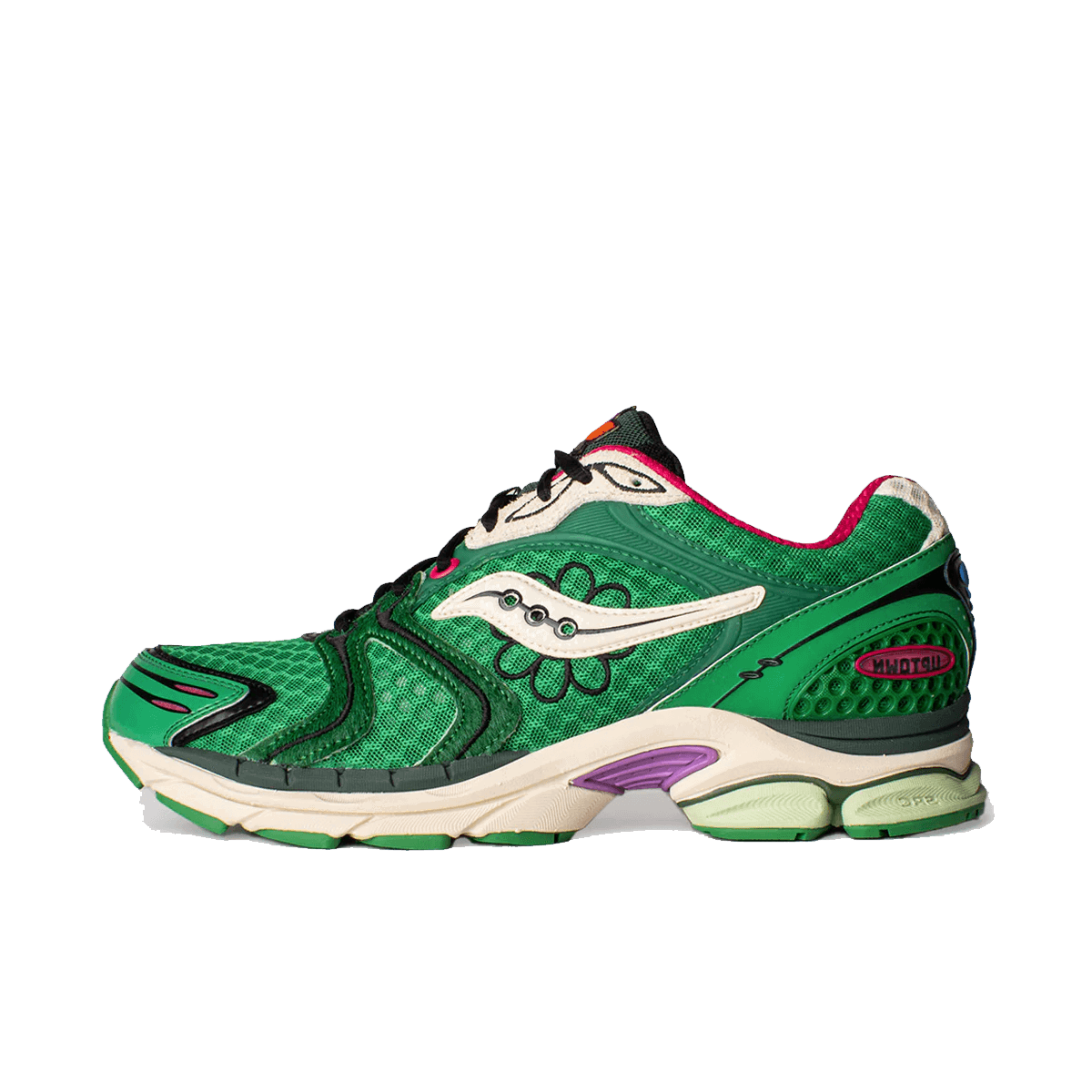 Tenisice i cipele Saucony Jae Tips x Progrid Triumph 4 ‘Sugar Maple’ - Flowers Grow Uptown Pack Zelena | S70966-4, 0