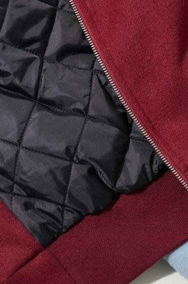Bomber jakna BBC IceCream ICECREAM Diner Team Varsity Bomber Jacket Tamnocrvena | IC24106, 7