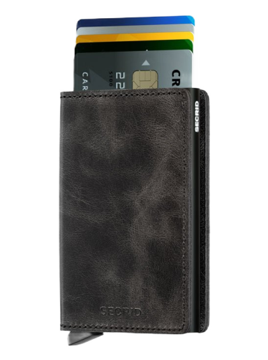 Novčanik Secrid Slimwallet Vintage Crna | SV-BLACK