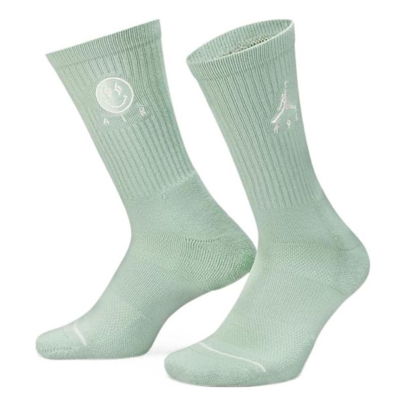 Čarape Jordan J Balvin x Air Jordan Crew Socks Zelena | DR9817-300