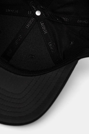 Kapa Lacoste Baseball Cap With Applique Crna | RK0342, 3