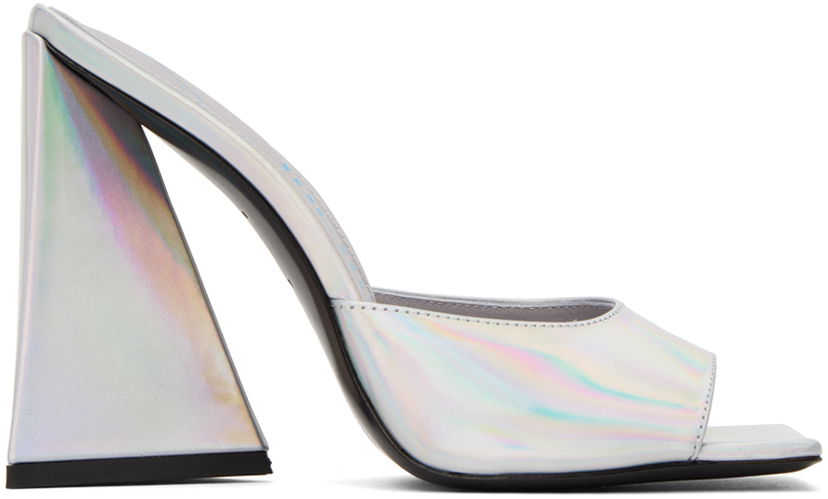 Odjeća The Attico Attico Devon Heeled Sandals Metalik | 231WS000 L062