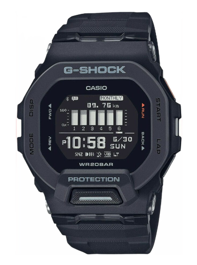 Satovi CASIO G-Squad GBD 200-1ER Watches Crna | GBD-200-1ER