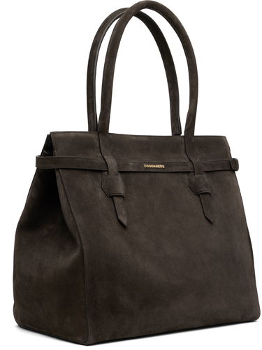 Tote bag DSQUARED2 Dsquared2 Twin Shopping Tote Smeđa | SPM0106_1503520, 1