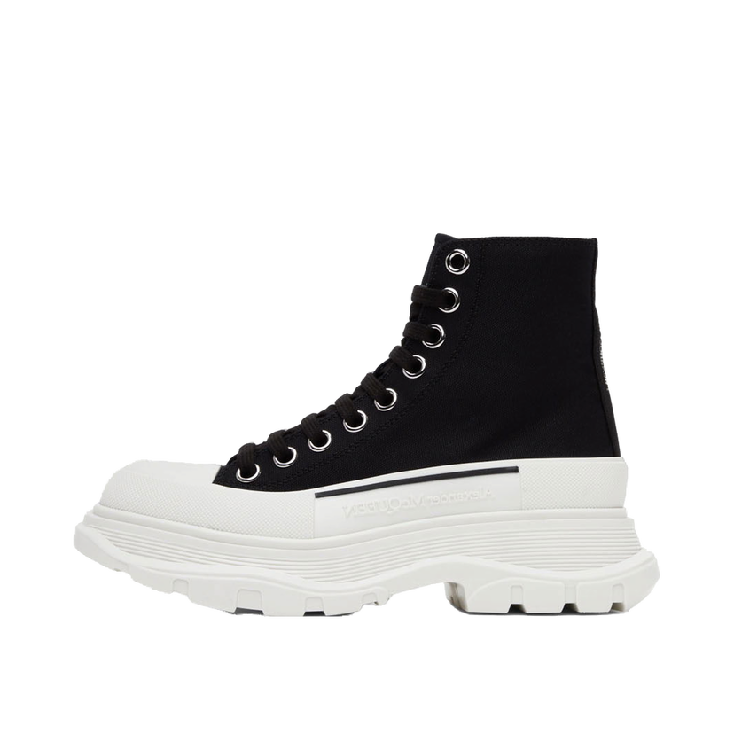 Tenisice i cipele Alexander McQueen Tread Slick High-Top Sneakers Crna | 697080W4MV2