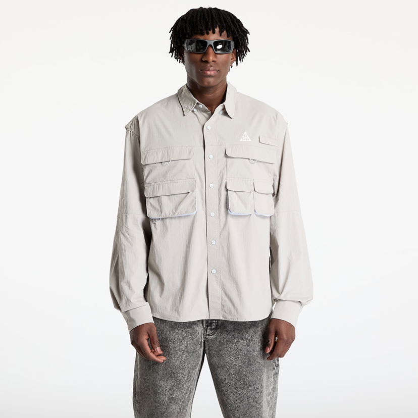 Košulja Nike ACG ACG "Orb Weaver" Dri-FIT ADV UV Long Sleeve Shirt Siva | HJ2465-009