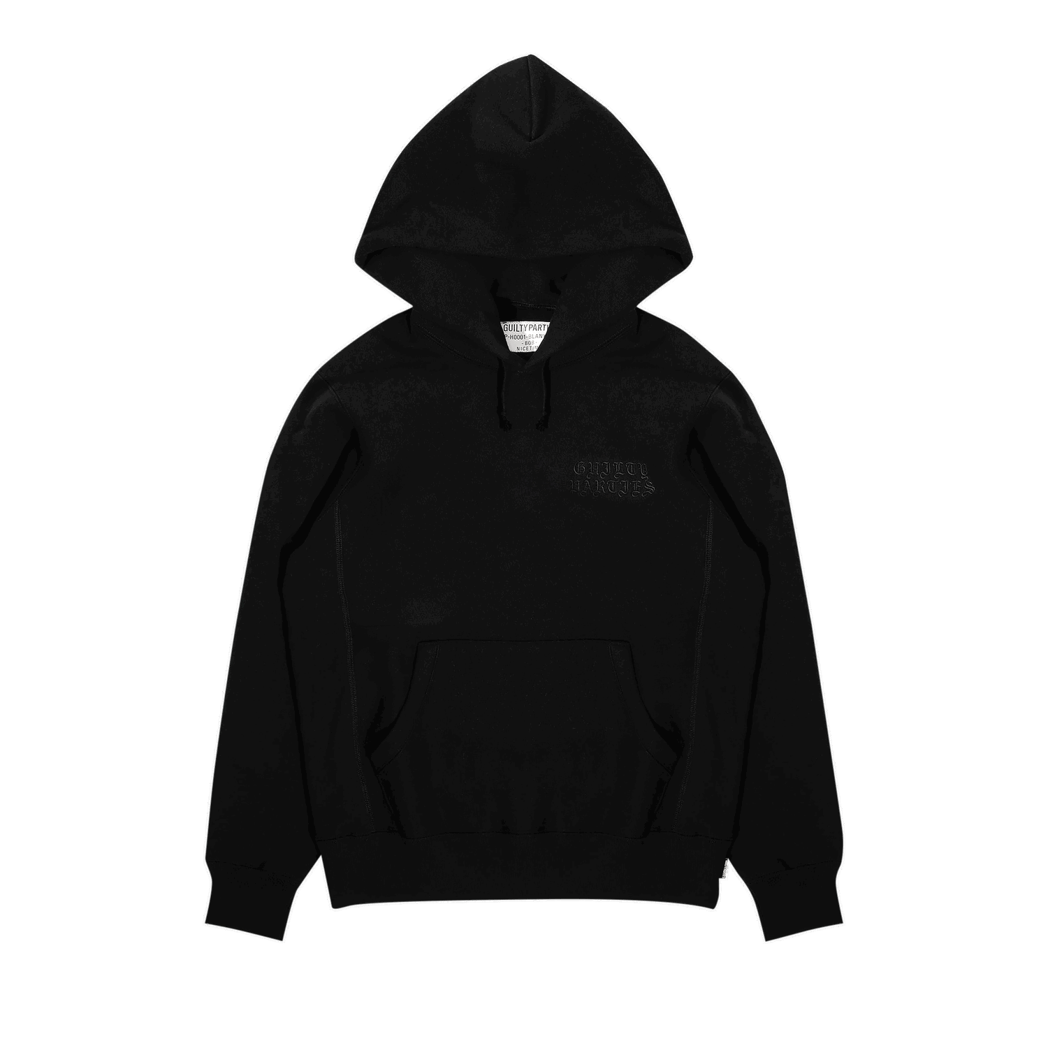 Dukserice WACKO MARIA Heavyweight Pullover Hoodie Crna | GP H0001 BLANKLINE BOB BLAC, 0