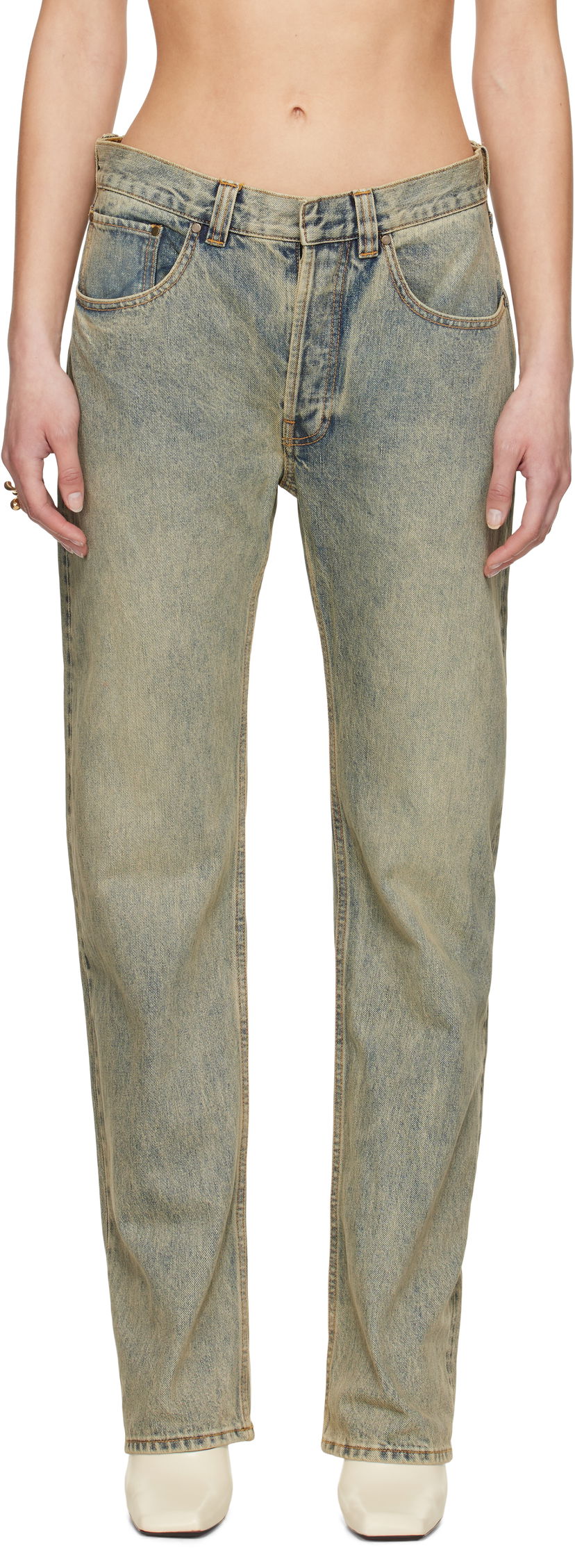 Jeans Entire Studios Entire Studios Slem Jeans Plava | ESM-S25-11004-SW