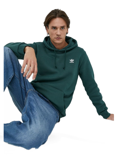 Dukserice adidas Originals Essential Hoody Zelena | HK0099