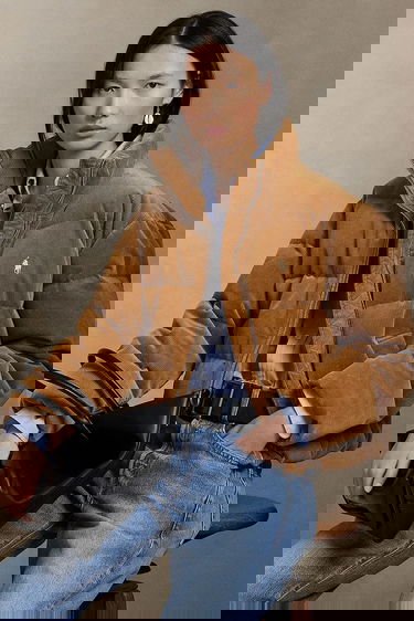 Pernata jakna Polo by Ralph Lauren Polo Ralph Lauren Woven Puffer Jacket Smeđa | 211971178, 4